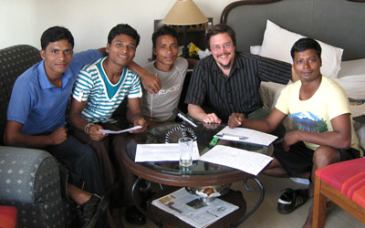 Remo consultants in Bubaneshwar, India. 2010.